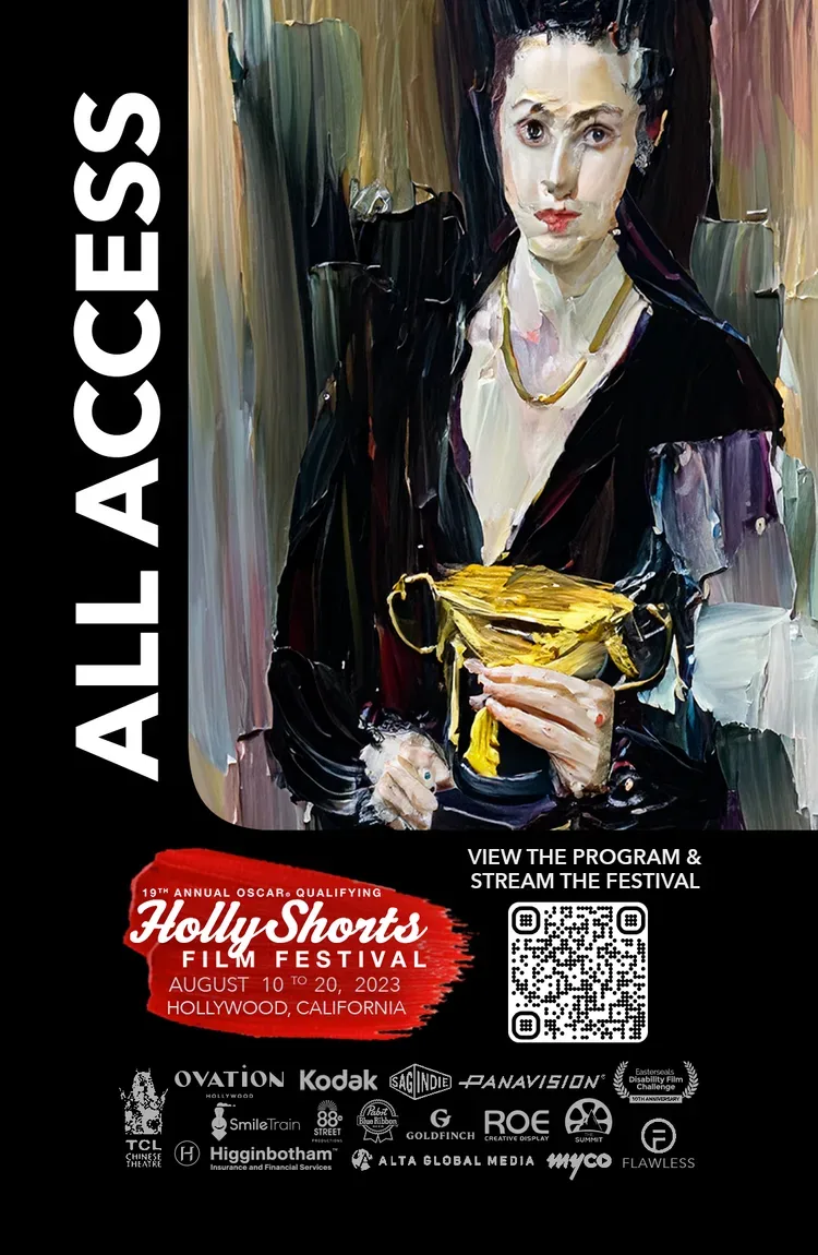 The 2023 All Access badge.