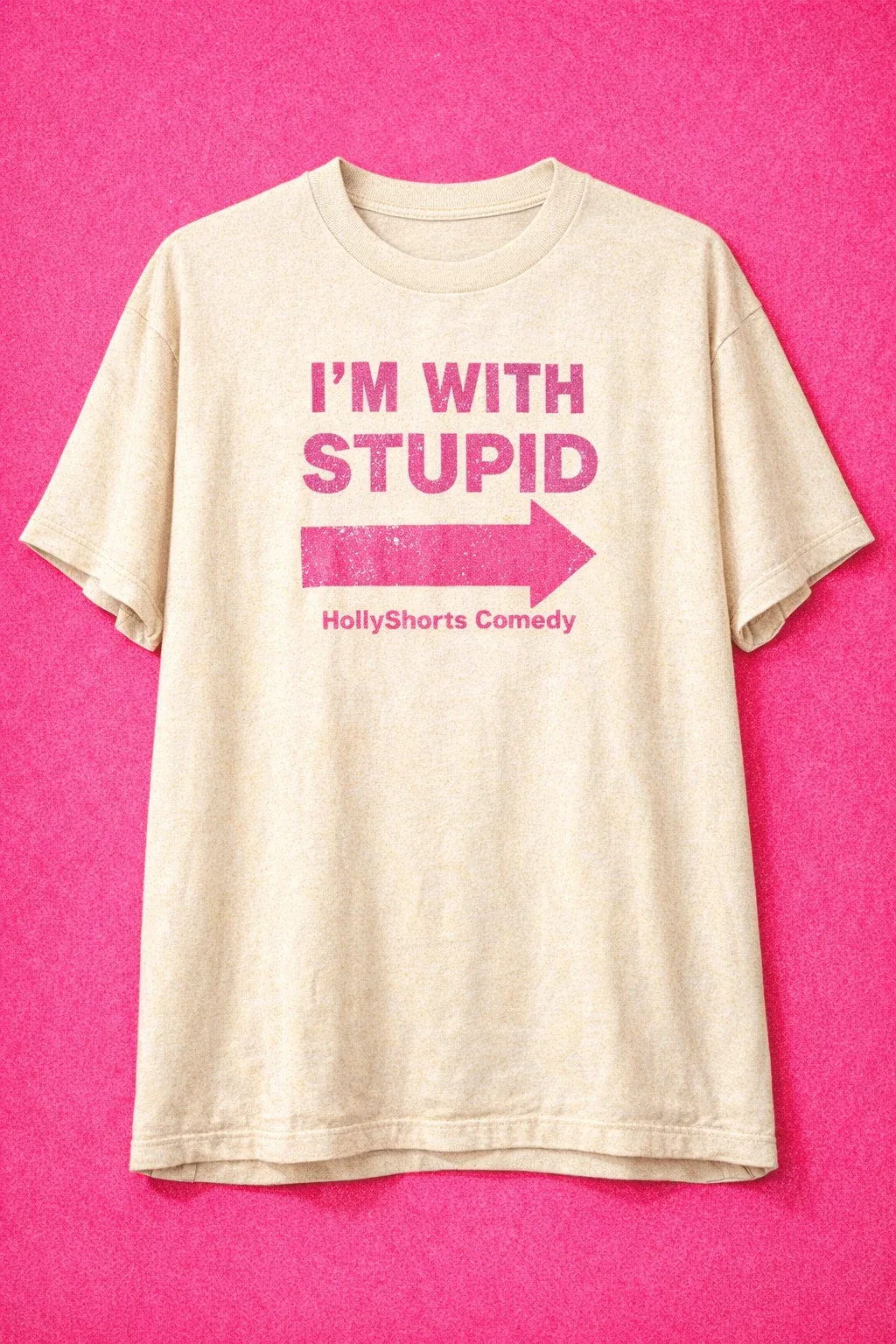 The I’m With Stupid tee.