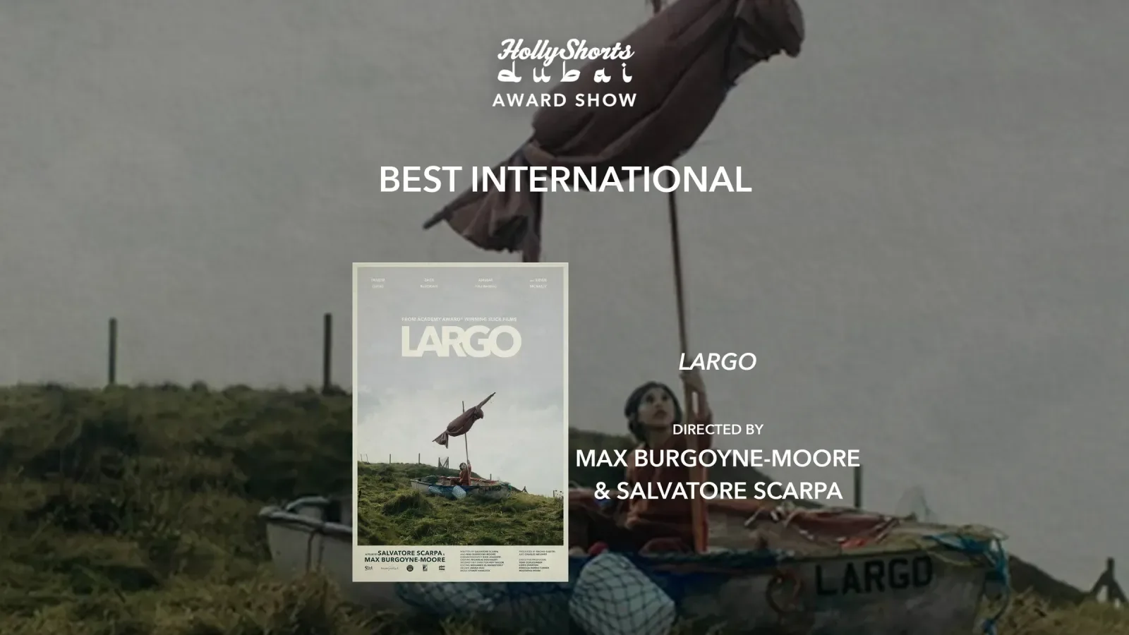 The Best International award graphic.