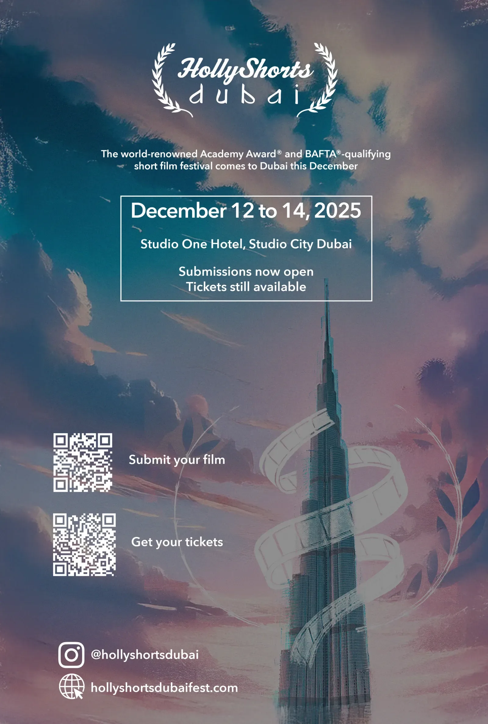 The festival flyer.