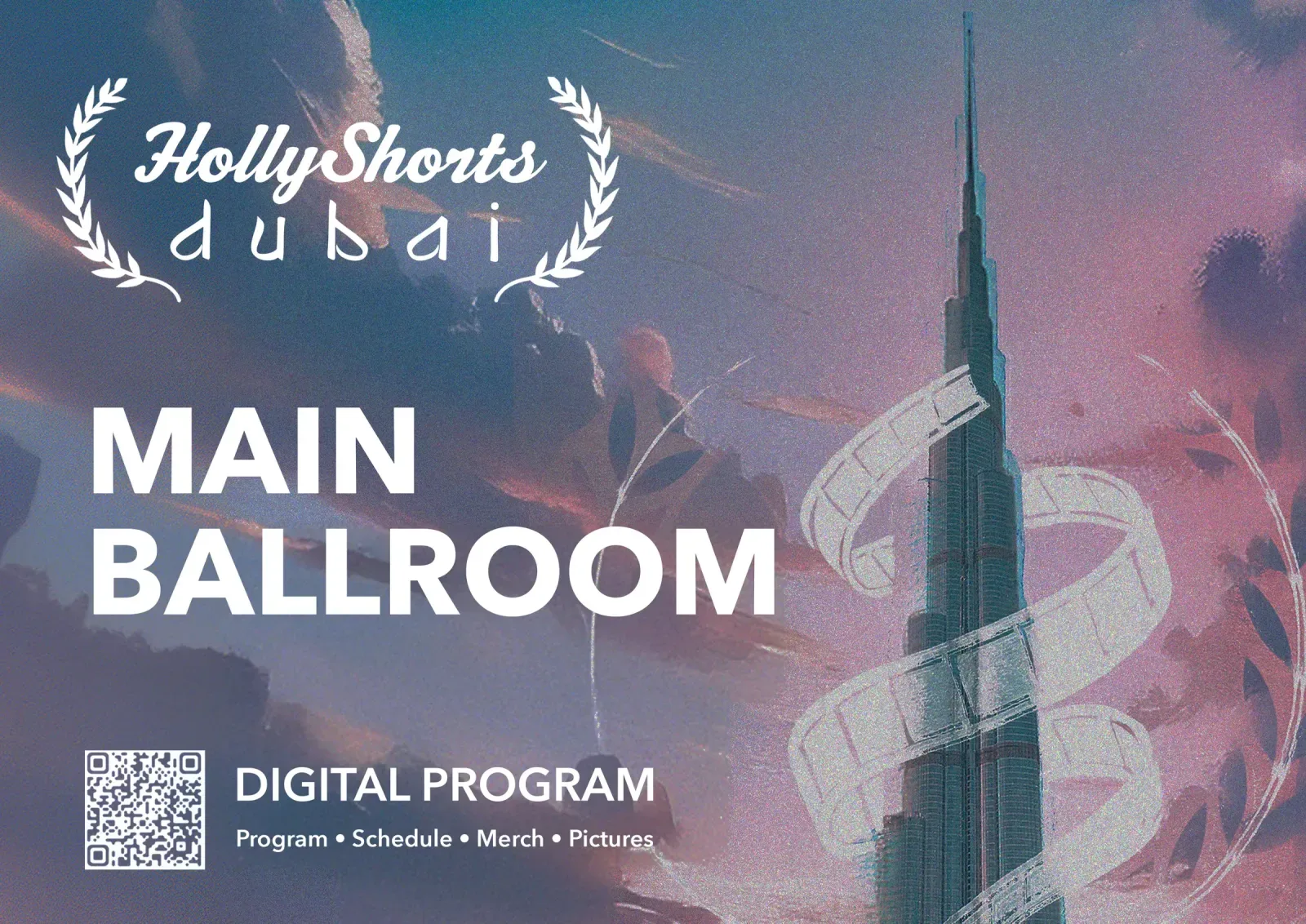 Main Ballroom signage.