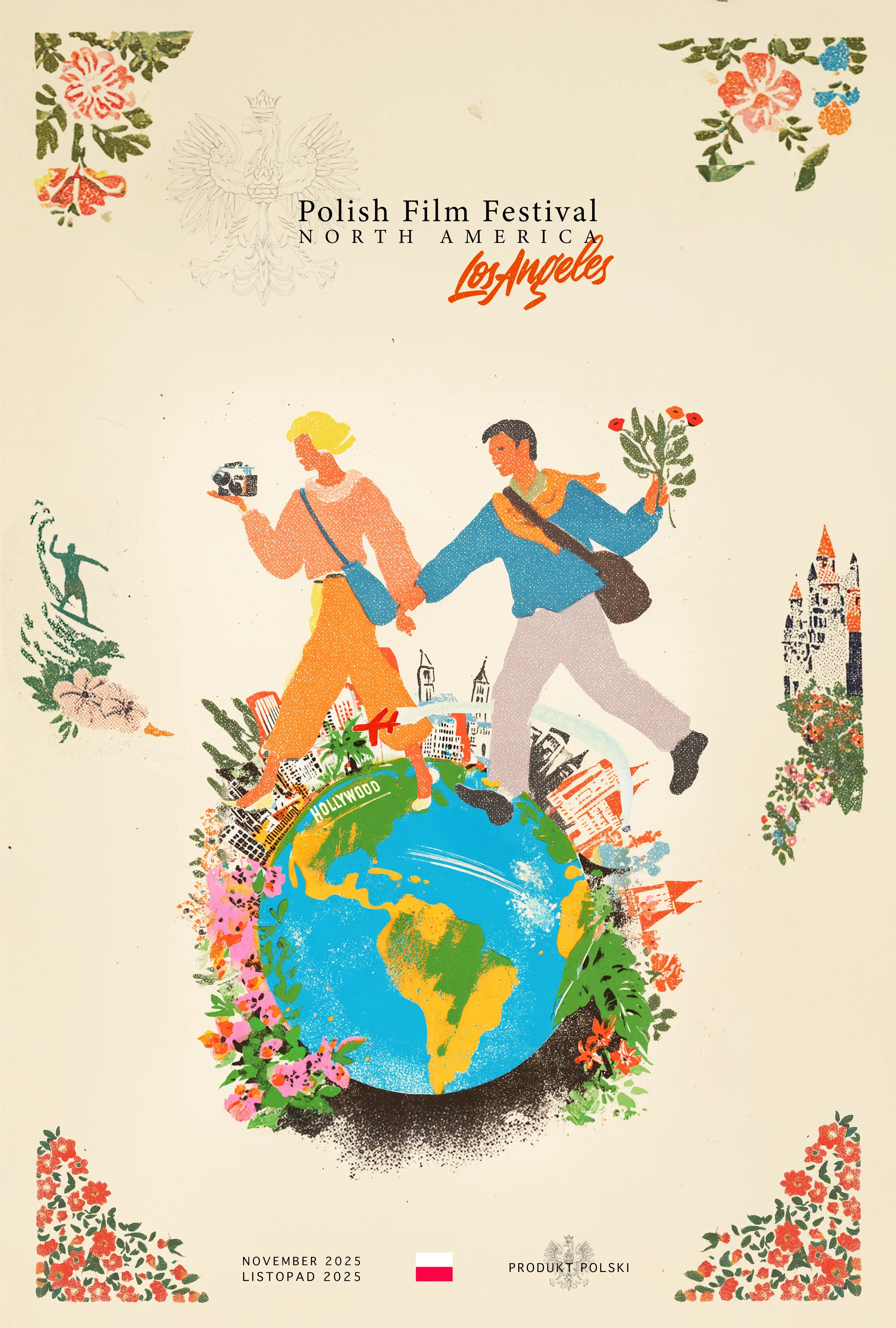 The alternate Los Angeles edition of the poster.