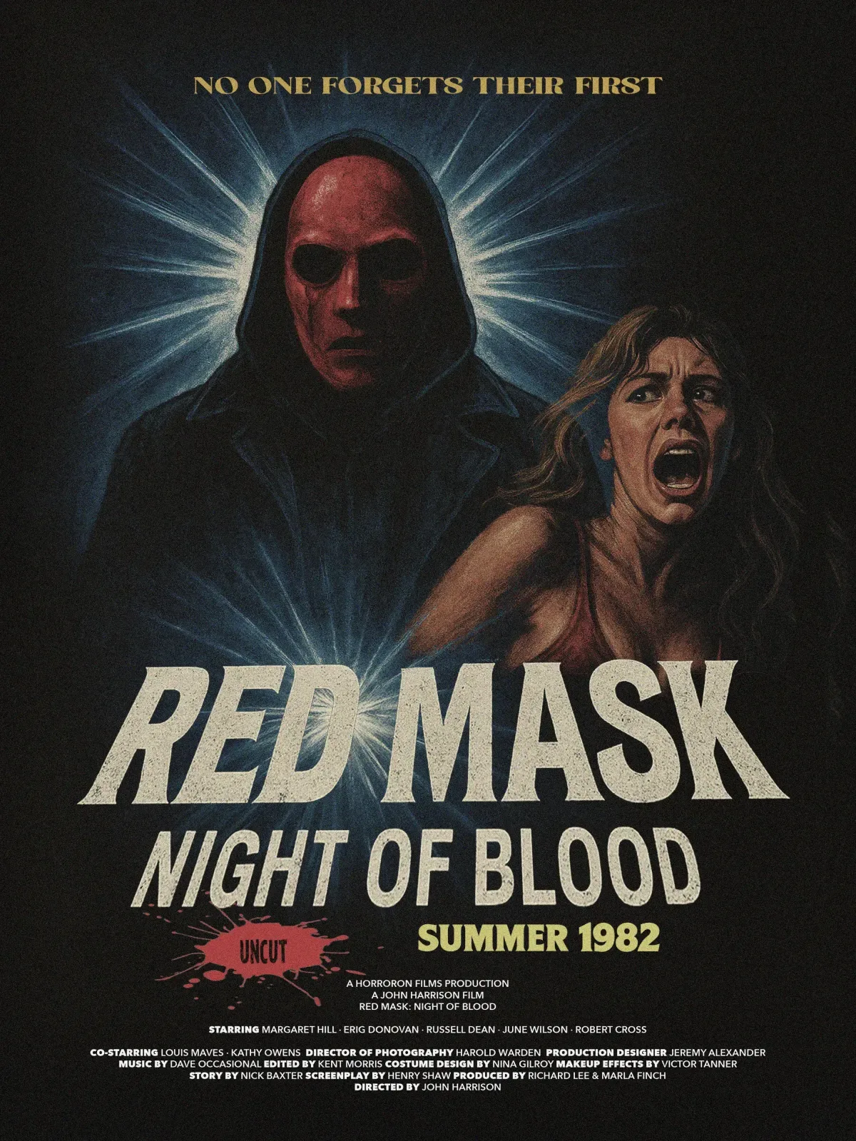 Red Mask: Night of Blood, 1982.