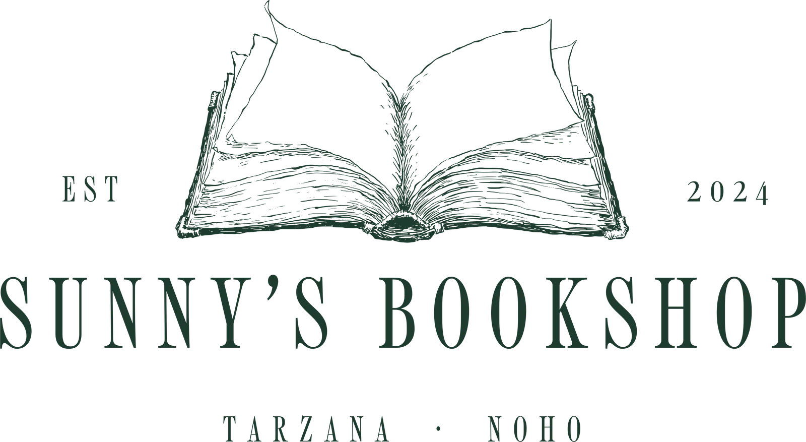 The primary logo with both shops, Tarzana and NoHo.
