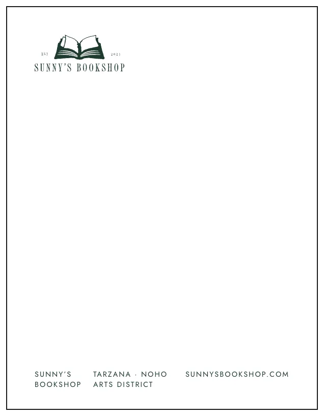 The letterhead: the Digital logo at the top, the shop’s lines at the foot.
