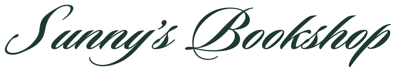 Sloop Script: Sunny’s Bookshop, with the drawn S.